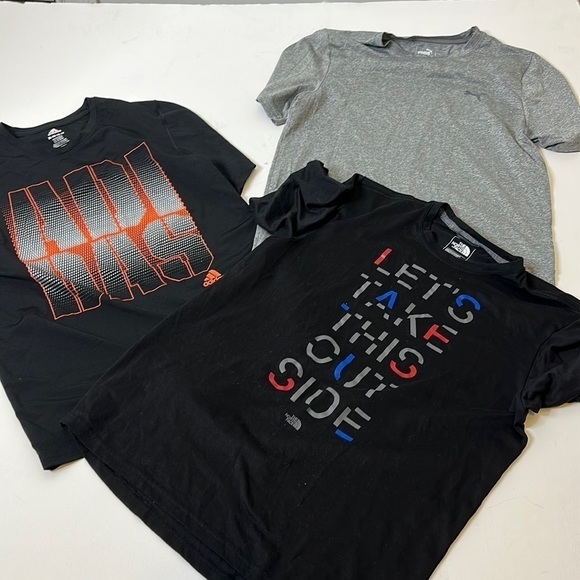Bundle of The North Face & Puma Tees Small/ 18 - Picture 1 of 5